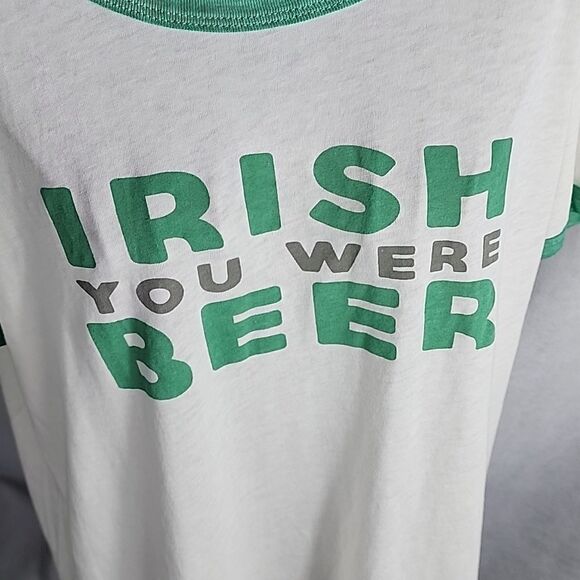 Zoe & Liv Irish You Were Beer St. Patrick's Day T~shirt - Picture 3 of 6